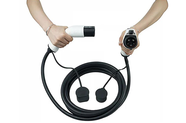 Carplug charging cable - mode 3 - Single phase for electric cars