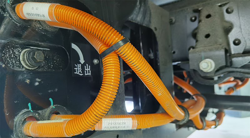 vibration test of HV wiring harness